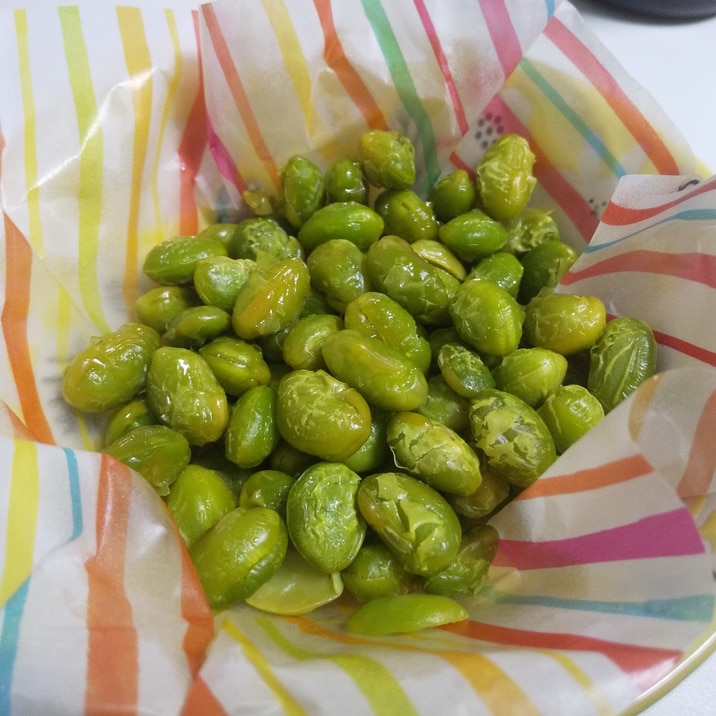 トースターで簡単！枝豆チップス